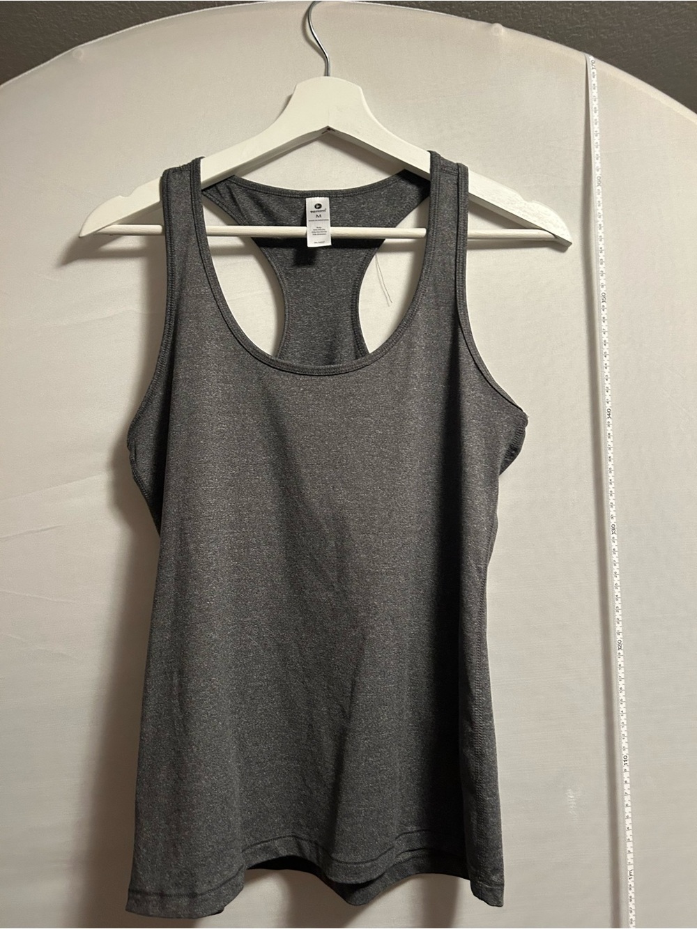 90 Degree By Reflex Charcoal Racerback Tank